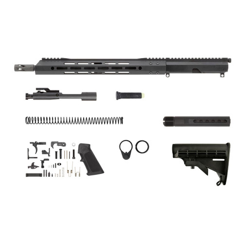 .223 Wylde AR-15 Side-Charging Rifle Kit - 16" Parkerized Barrel, 1:7 Twist & 15" M-LOK Handguard