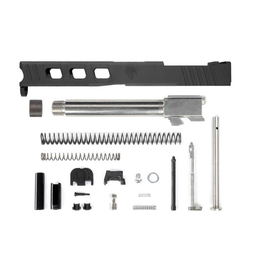 Glock® 17 Compatible Complete Slide w/ Black LFA Elite RMR Cut Slide