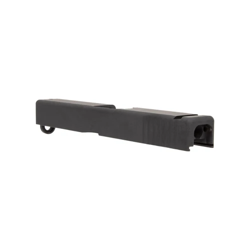 Glock® 17 Compatible Pistol Build Kit - Rear Serrated Slide - Black Cerakote