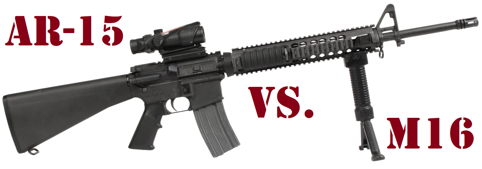 AR 15 Vs M16 What s The Difference AR 15 Lower Receivers