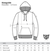 Hiddensee Hoodie Koordinaten (unisex)