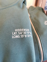 Hiddensee Zipperjacke mit Koordinaten