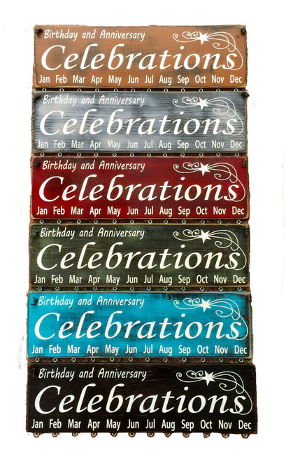 Birthday & Anniversary Celebrations
Birthday Calendars
