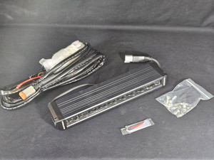 10'' Dual-Color Single Row Light (White & Amber) 10'' Dual-Color Single Row Light (White & Amber)