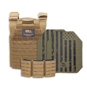 Level III Loaded Bundle - Kevlar Wrapped - Coyote Level III Loaded Bundle - Kevlar Wrapped - Coyote