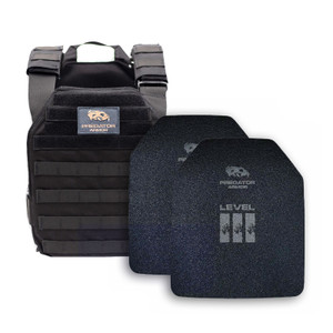 Level III Polyethylene (lightweight) Plate Carrier Package - Black Level III Polyethylene (lightweight) Plate Carrier Package - Black