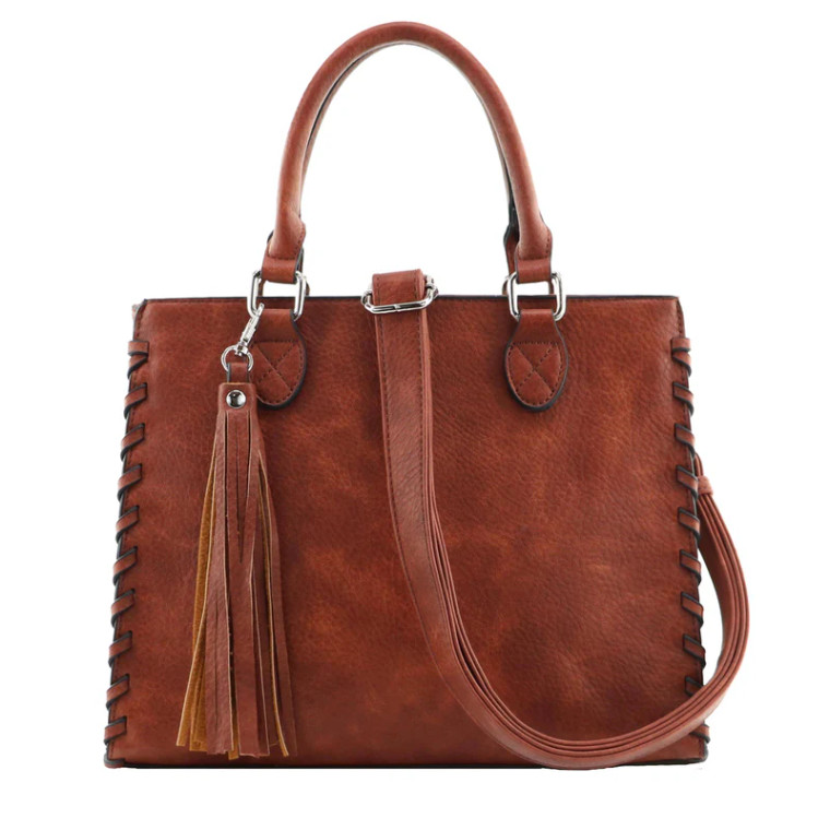 Concealed Carry Crossbody Ann Satchel by Lady Conceal - Tier 1 Concealed Carry Crossbody Ann Satchel by Lady Conceal - Tier 1