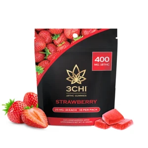 3CHI Strawberry Delta 8 THC Gummies