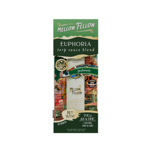 Mellow Fellow Terp Sauce Disposable Vape – 1G Premium Blend with THCp, Delta 8, HHC | Available in Jealousy, Star Monkey, and Lemon Tree | The 420 King