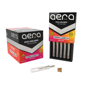 AERA Trainwreck Dog Walker pre-rolls 5 pack premium sativa cannabis