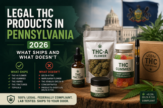 Legal THC Products in Pennsylvania 2026: What Ships and What Doesn't