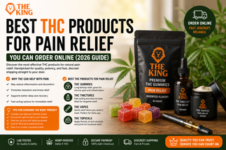 Best THC Products for Pain Relief You Can Order Online (2026 Guide)