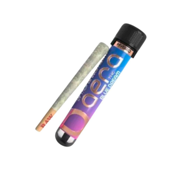 AERA 2G Delta-9 THCP pre-rolls premium infused cannabis joints available in Strawberry Haze, Blue Dream, Sour Diesel, and Granddaddy Purple
