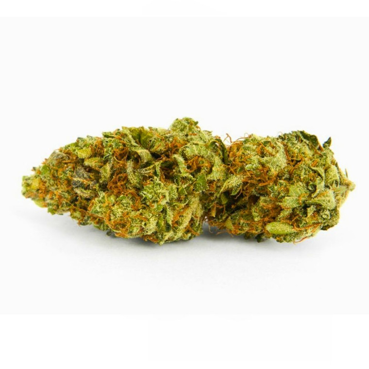 Mellow Fellow Fire Haze Flower 3.5 Grams with one hitter, premium hemp flower product displayed in Miami Beach smoke shop, ideal for customers exploring THC and alternative herbal options in South Florida.