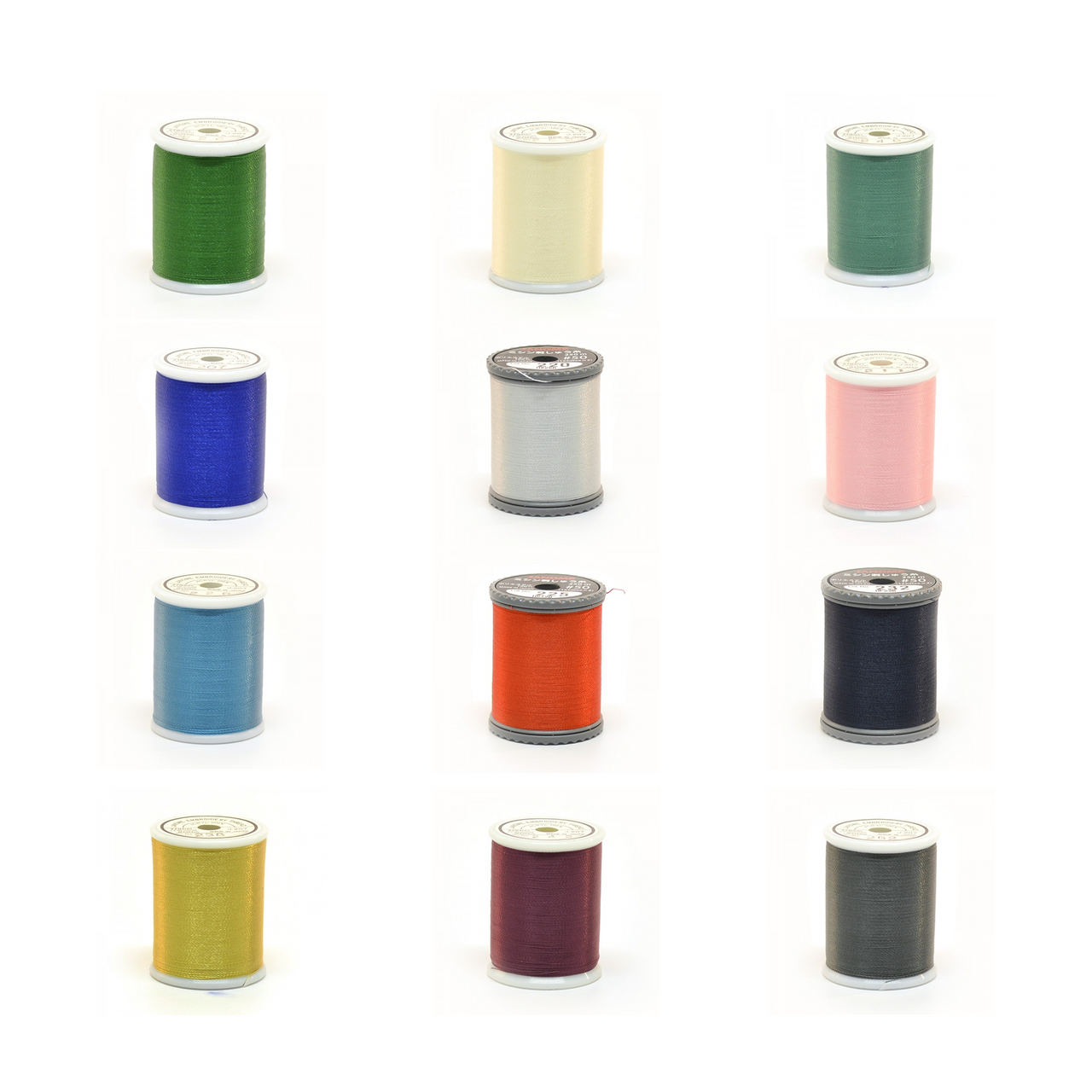 Janome, White Polyester Embroidery Thread (273 yards)