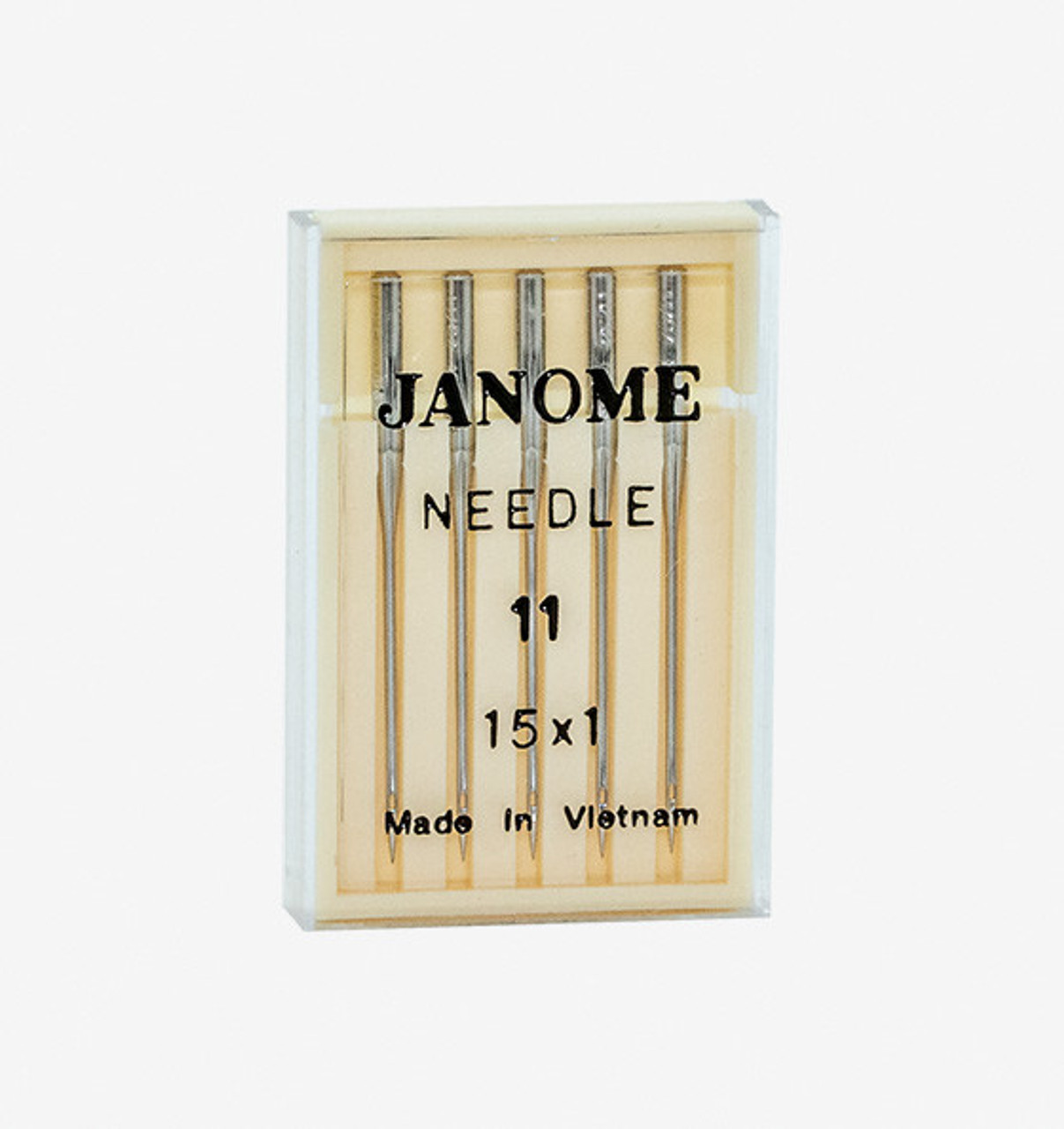 Janome Universal Needles (15x1) - Size 11 (5 pack) - Red Deer Sewing Centre