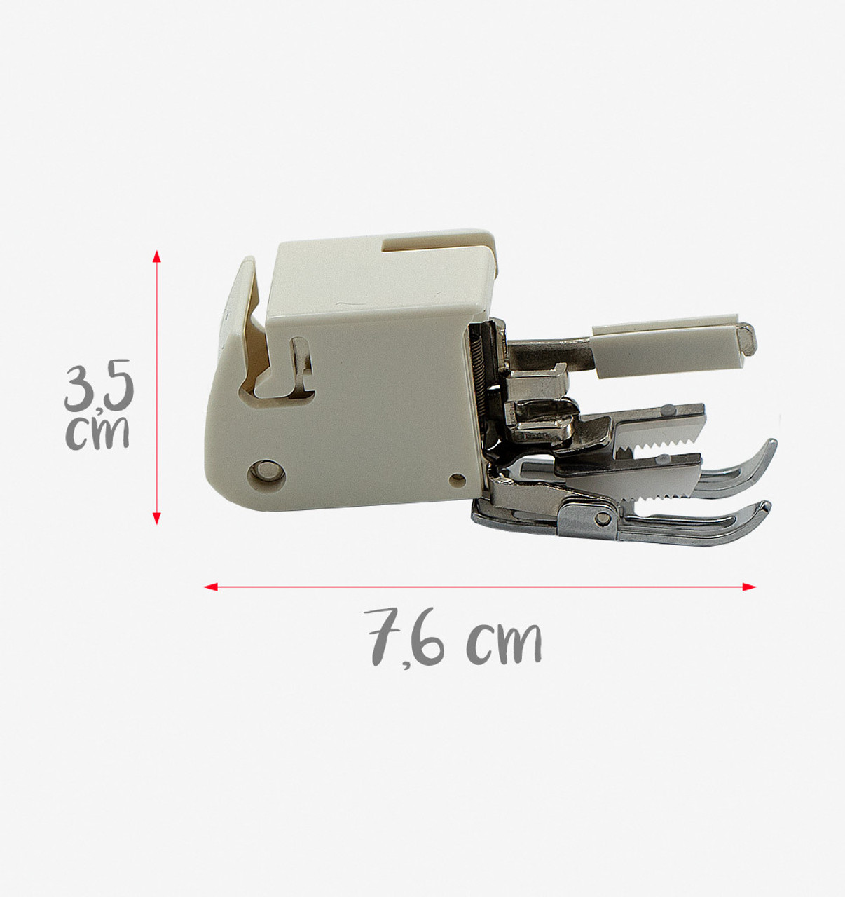 Janome Even Feed Foot for Horizontal Rotary Hook, 7mm (Open Toe