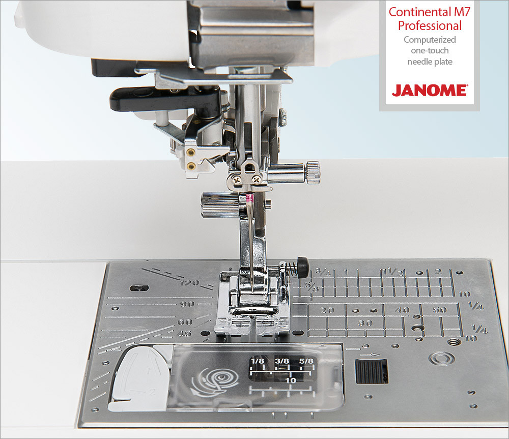 Janome Needle Plates (9mm, zig zag) - Red Deer Sewing Centre