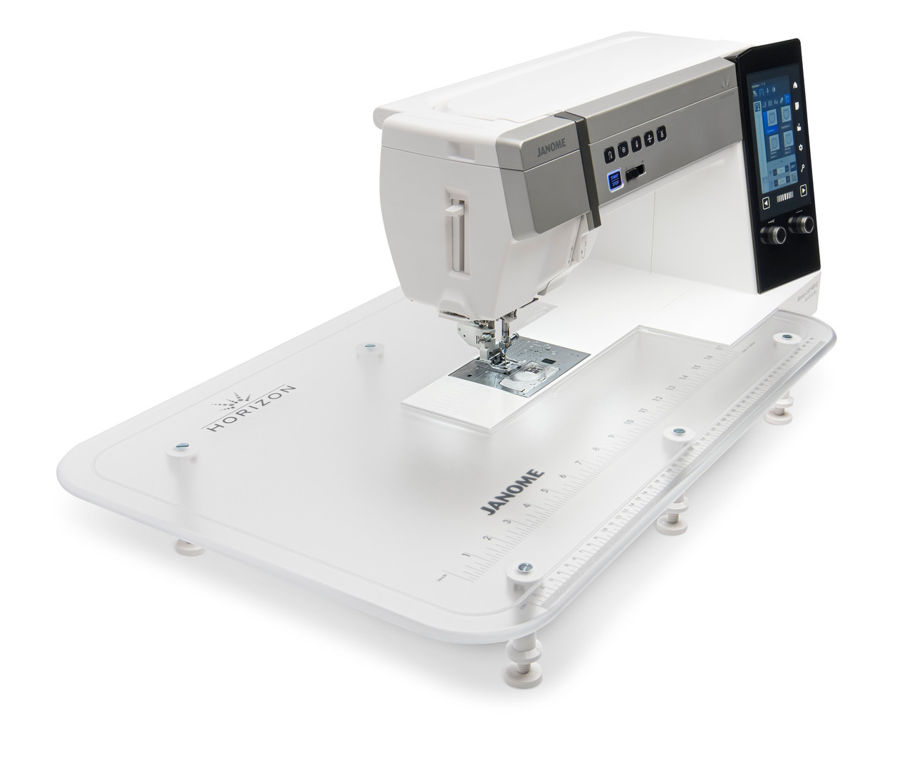 Automatic Presser Foot Lifter on the Janome MC9400