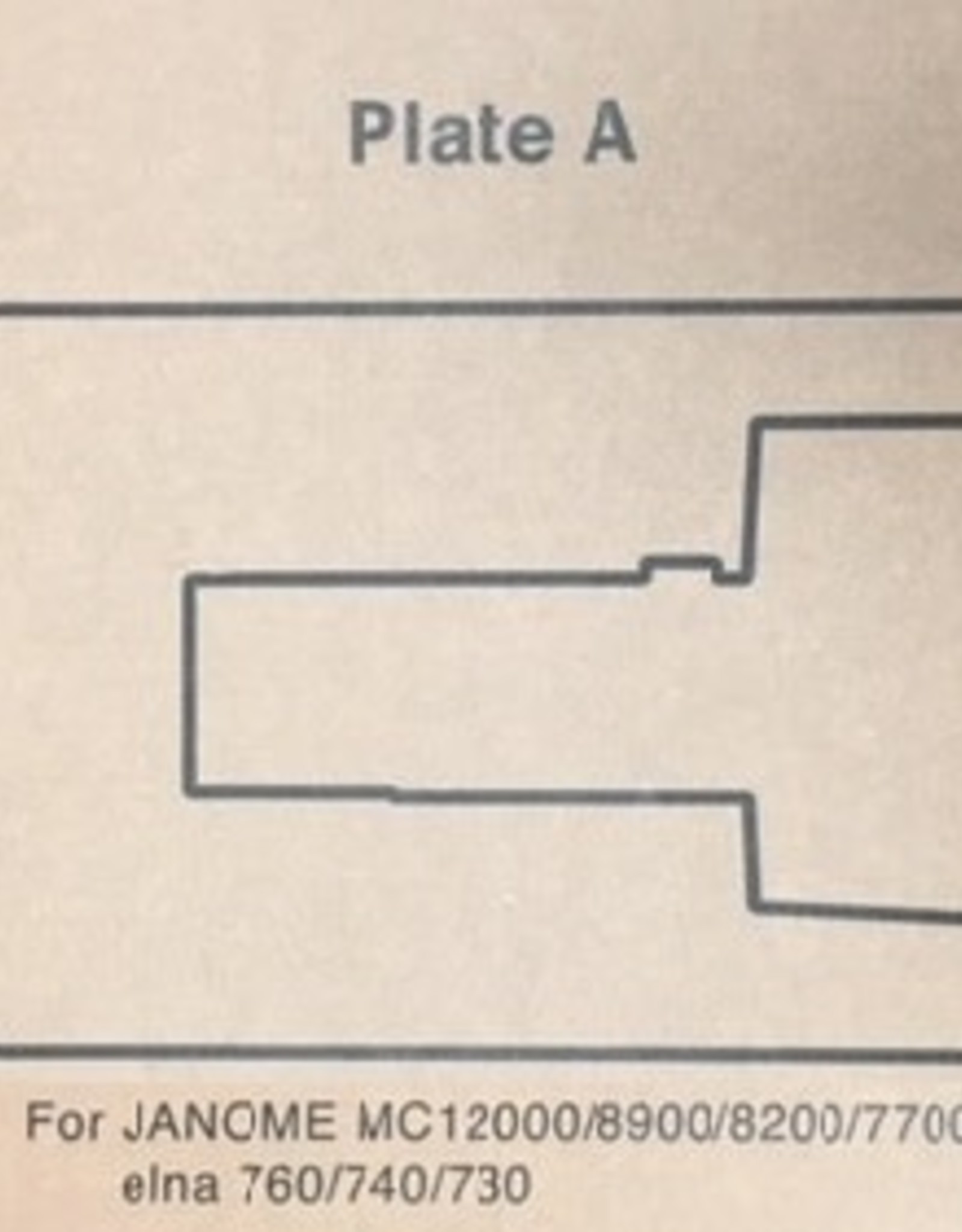 Janome Universal Table II Inserts (AJ) Red Deer Sewing Centre