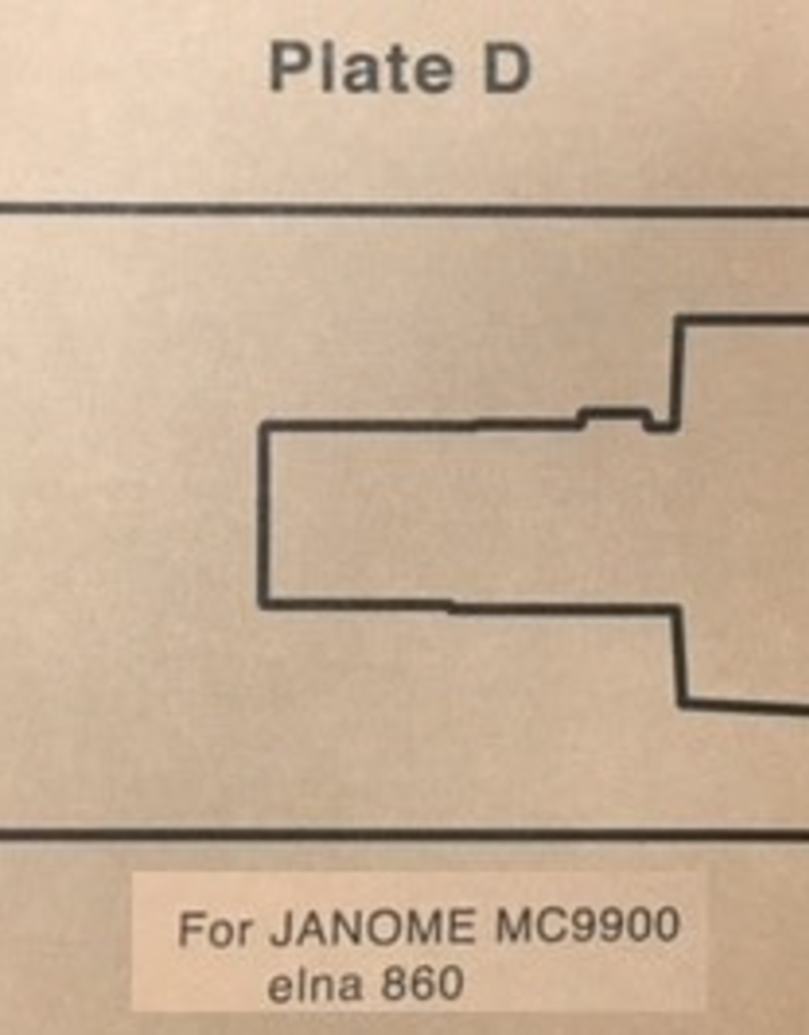 Janome Universal Table II Inserts (AJ) Red Deer Sewing Centre