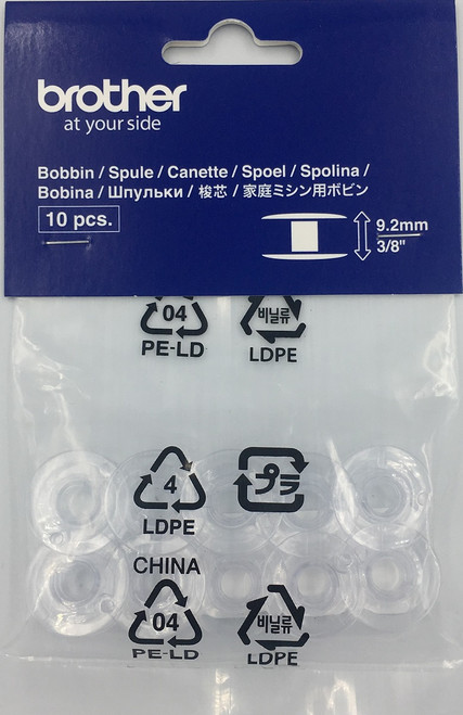 Brother Bobbins - Plastic (SA156) - 10pk - 012502115601