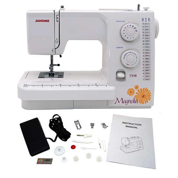 Janome Magnolia 7318 Sewing Machine Red Deer Sewing Centre