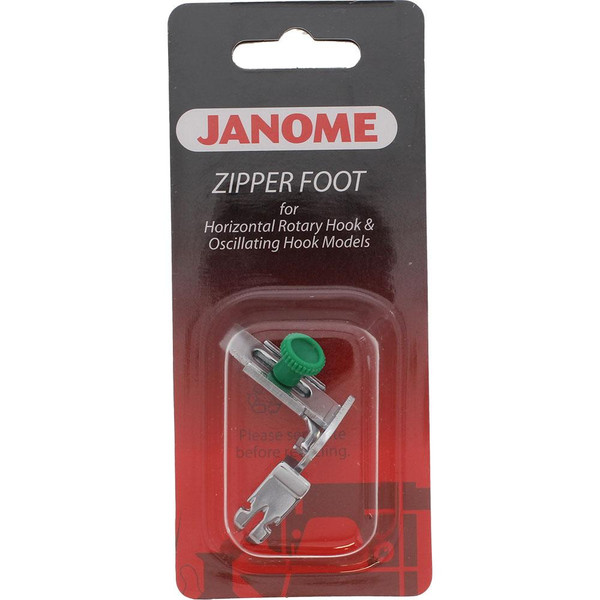 Janome Screw-On Adjustable Zipper Foot (Low Shank)