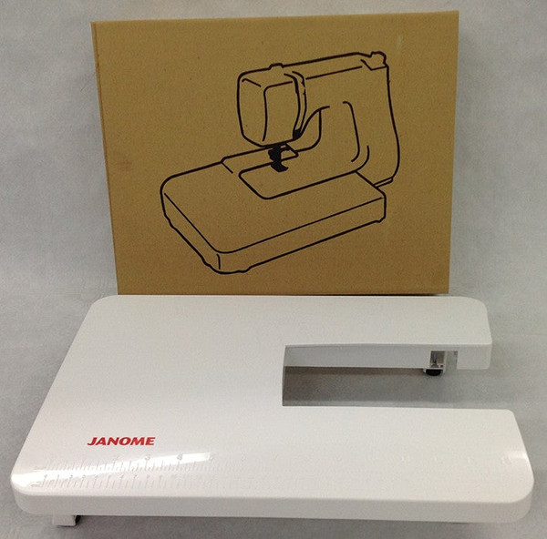 Janome Jem Platinum Extension Table (White) Red Deer Sewing Centre