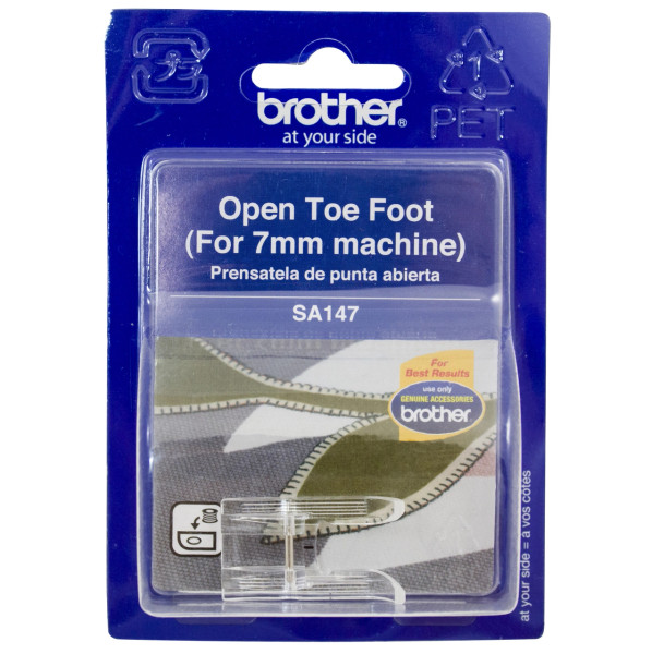 Brother Open Toe Foot, 7mm