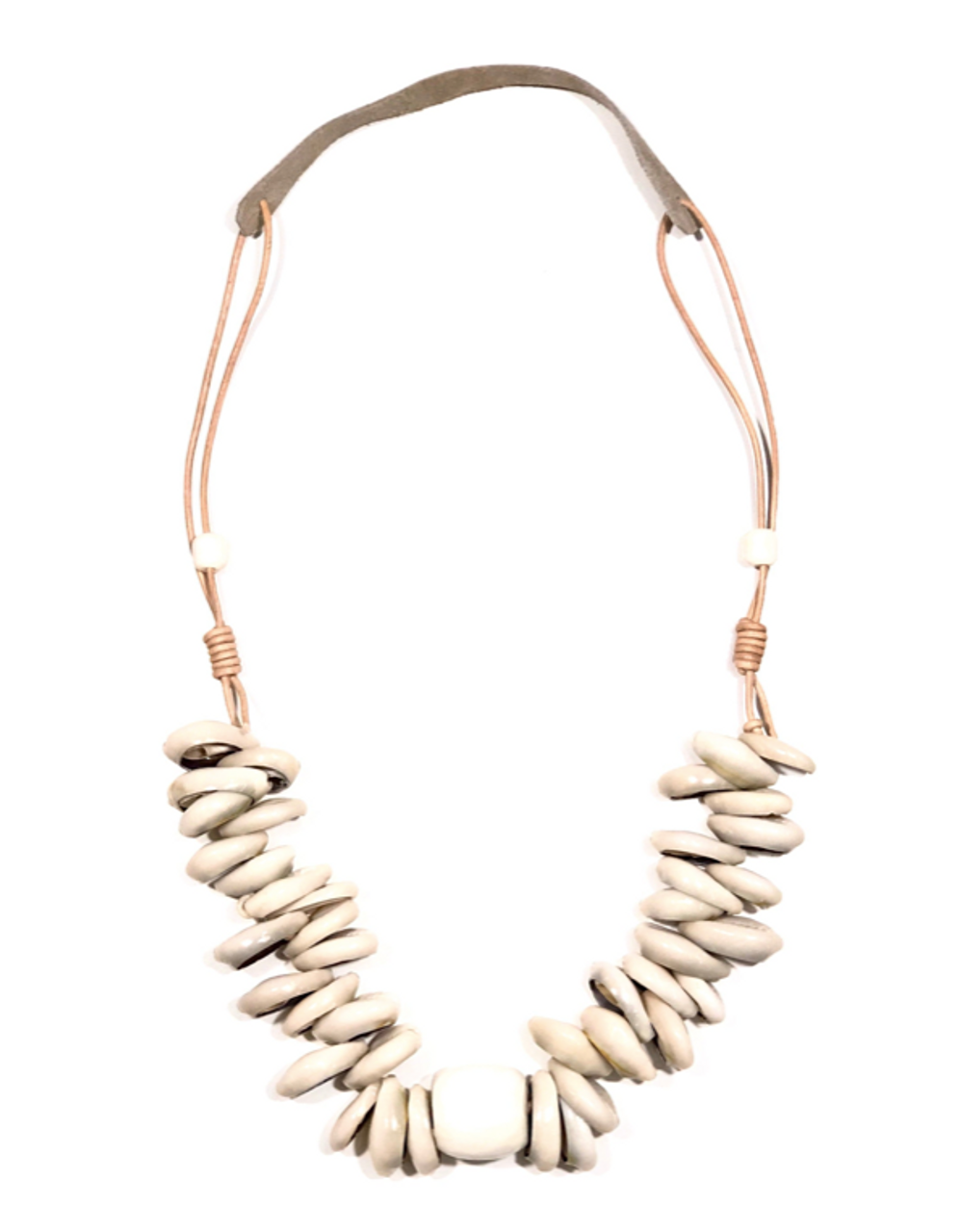 Cord Classic Necklace | Neutral