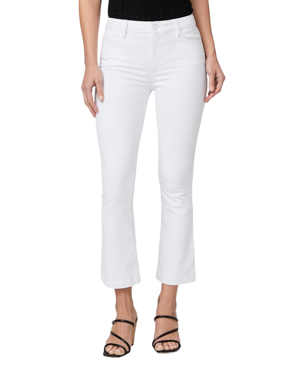 Paige ANESSA RAW HEM - Flared Jeans - blue denim - Zalando.co.uk