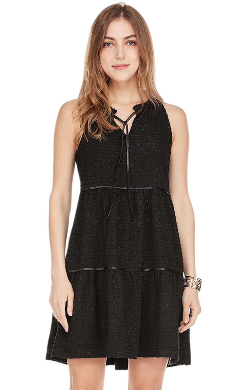Joy Joy Dress, Black NT - Monkee's of the Village
