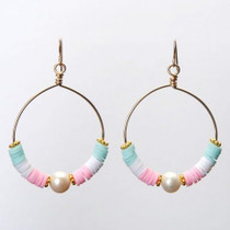 CRISTINA EARRING - COTTON CANDY CRISTINA EARRING - COTTON CANDY