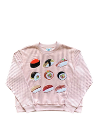1143 Sushi Sweatshirt - Pink 1143 Sushi Sweatshirt - Pink