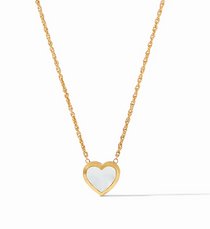 N392G HEART SOLITAIRE NECKLACE 