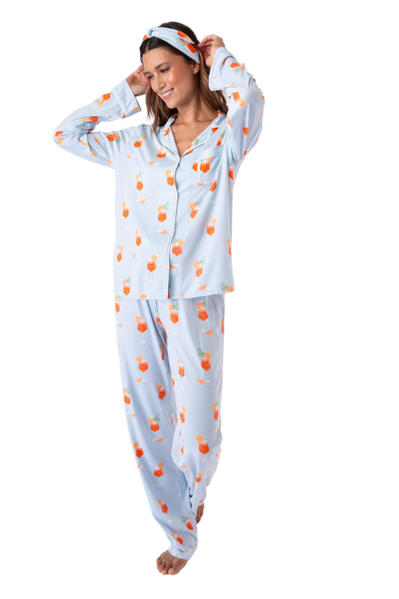 PJ Salvage Playful Prints Set, Powder 