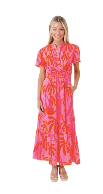 Sheridan French Eloise Dress, King Street Palm 
