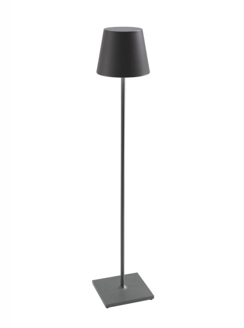 Zafferano Poldina XXL Floor Lamp, Black