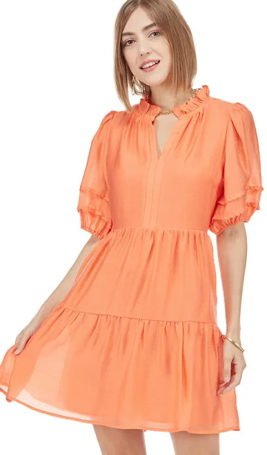 Joy Joy Dress, Orange 