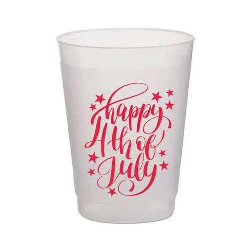 Rosanne Beck Frost Flex Cup, Happy 4th of July Red