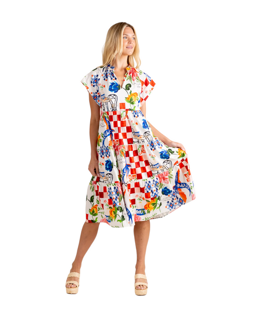 Alden Adair Pippa Dress, Amalfi