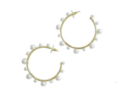 Pearl Hoops Pearl Hoops