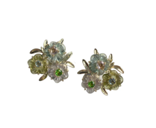 Chinoiserie Blossom Stud Chinoiserie Blossom Stud