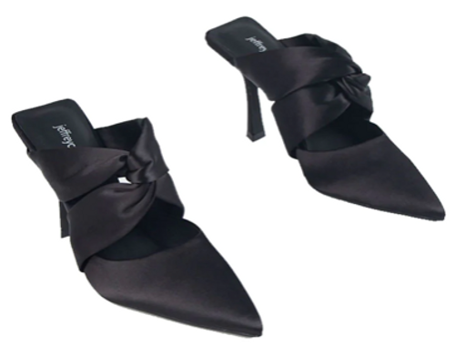 Tied Up High Heel Mule Tied Up High Heel Mule