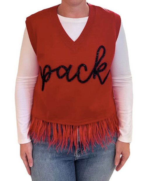 Pack Feather Sweater Tank Pack Feather Sweater Tank