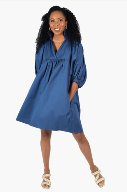 Stella Dress - Indigo Stella Dress - Indigo