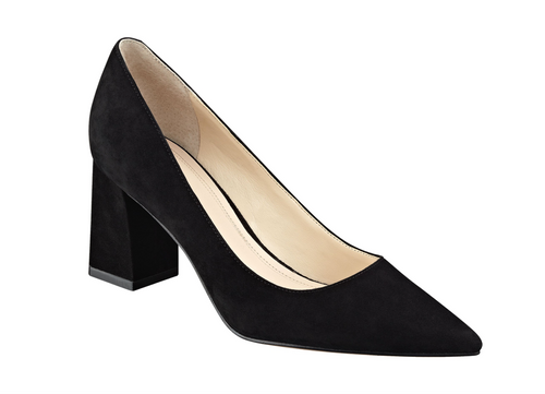 ZALA BLOCK HEEL - BLK SUEDE - 10