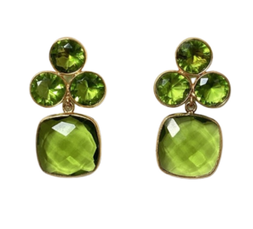 Seraphina Peridot Earring 