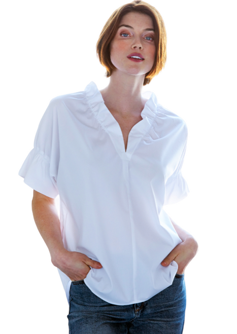 Finley Crosby Shirt, White 